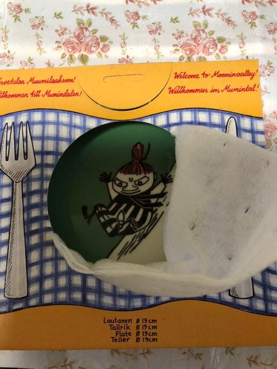 新品　レア　ムーミン  アラビア　ミィ　プレート　廃盤品