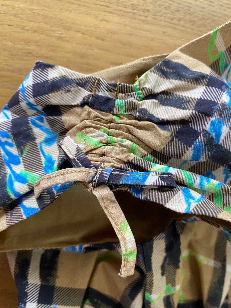 【美品】BURBERRY CHILDREN チェック柄 ワンピース ノースリーブ