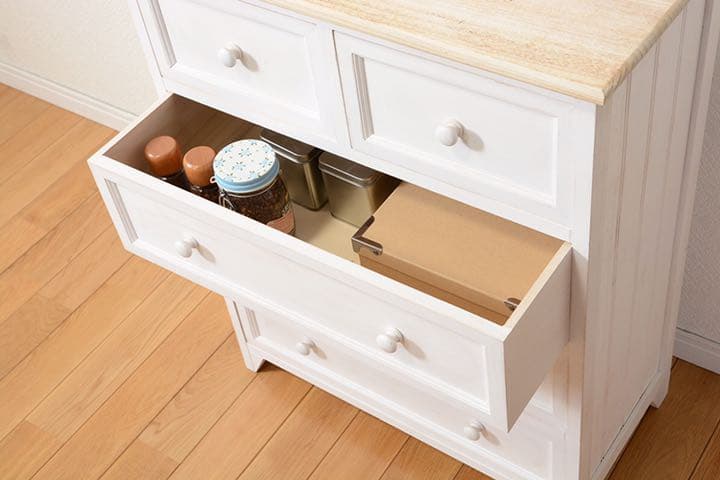 新品　チェスト　北欧風　ホワイト　整理棚　断捨離