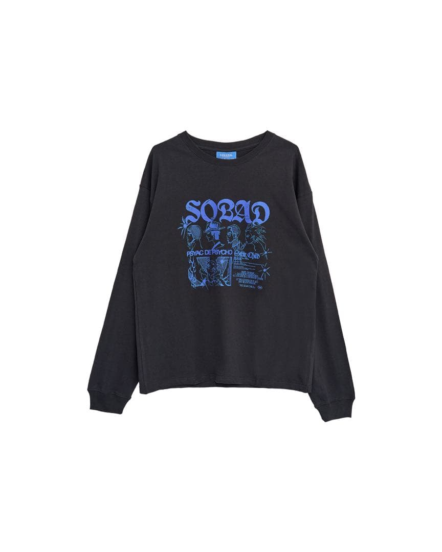 SOBAD TEE 黒 L