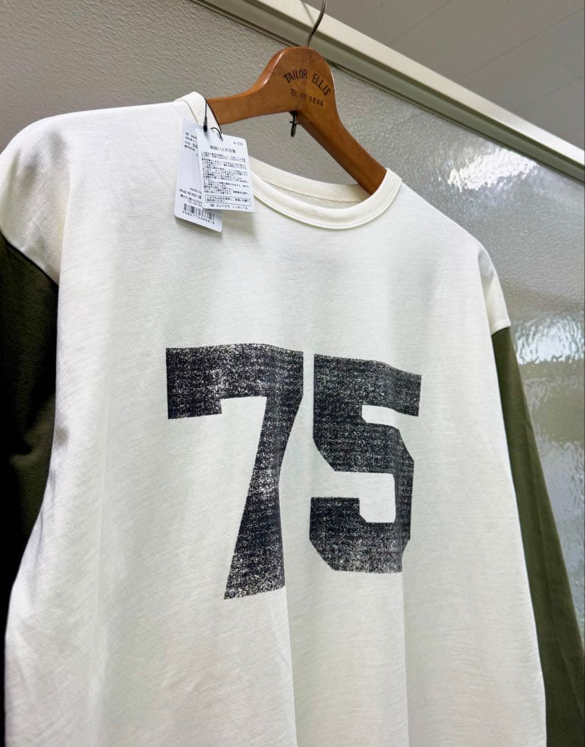 【新品】Nigel Cabourn ベースボールTシャツ 50 限定