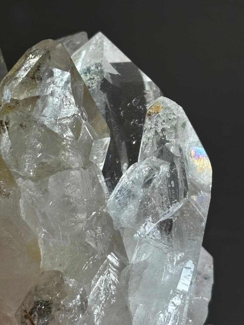 ブラジル　ゼッカデソーザ産　クリアクォーツクラスター　136g. 天然石