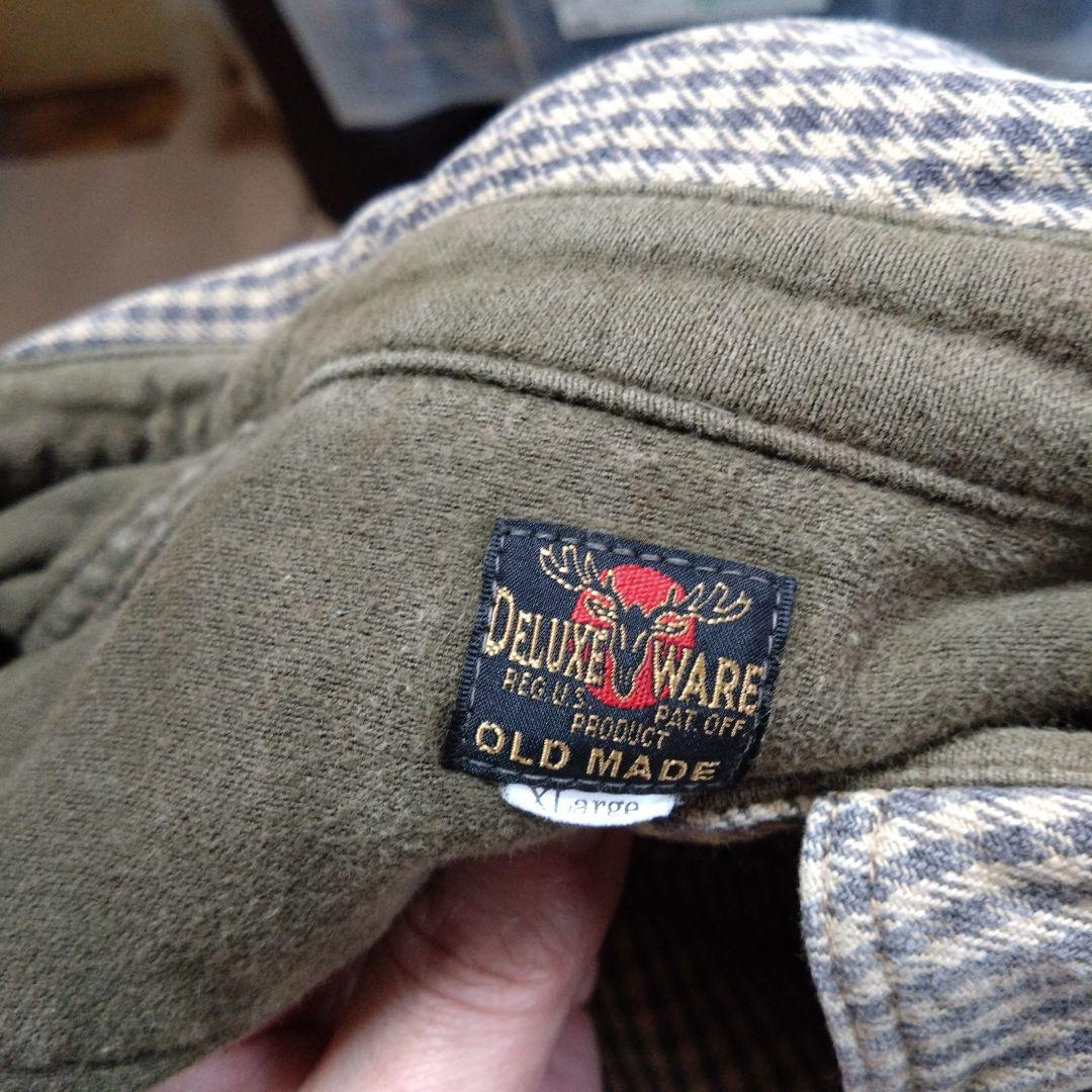 DELUXEWARE チェック柄ネルシャツ