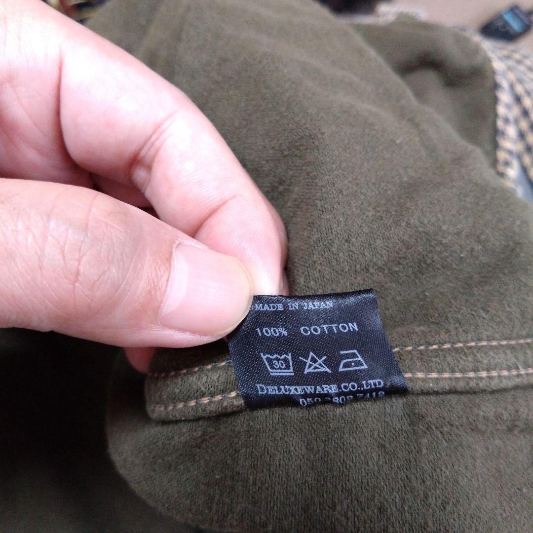 DELUXEWARE チェック柄ネルシャツ