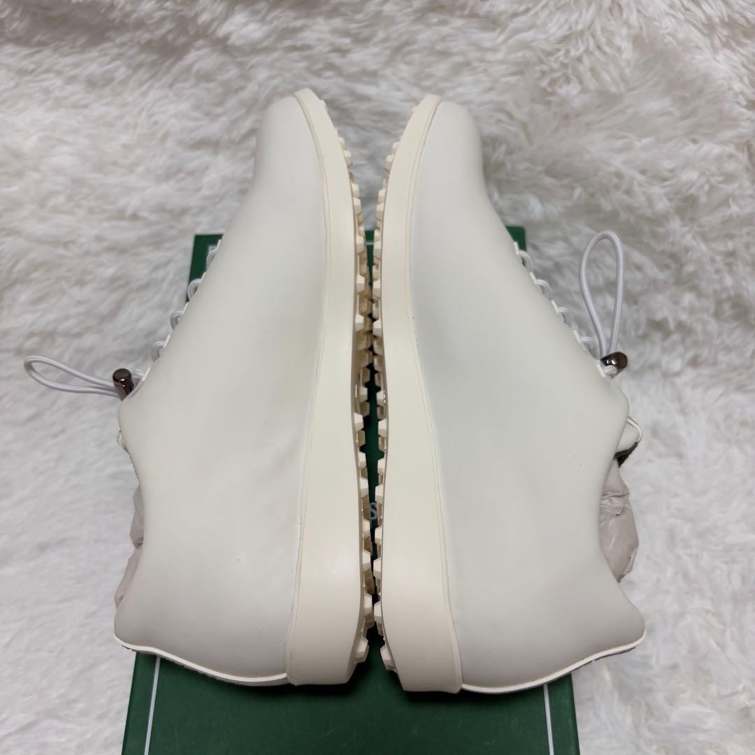 【新品】　LOTTUSSE Golf レザーゴルフシューズ 24.0 ホワイト