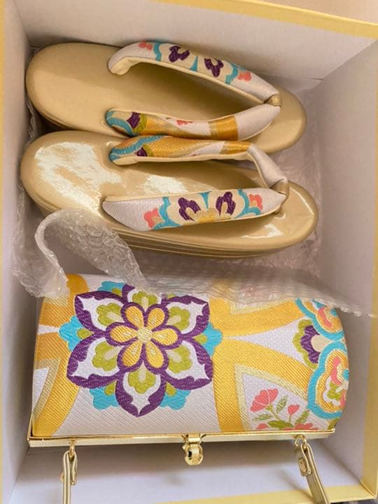 成人式  バック 下駄   着物