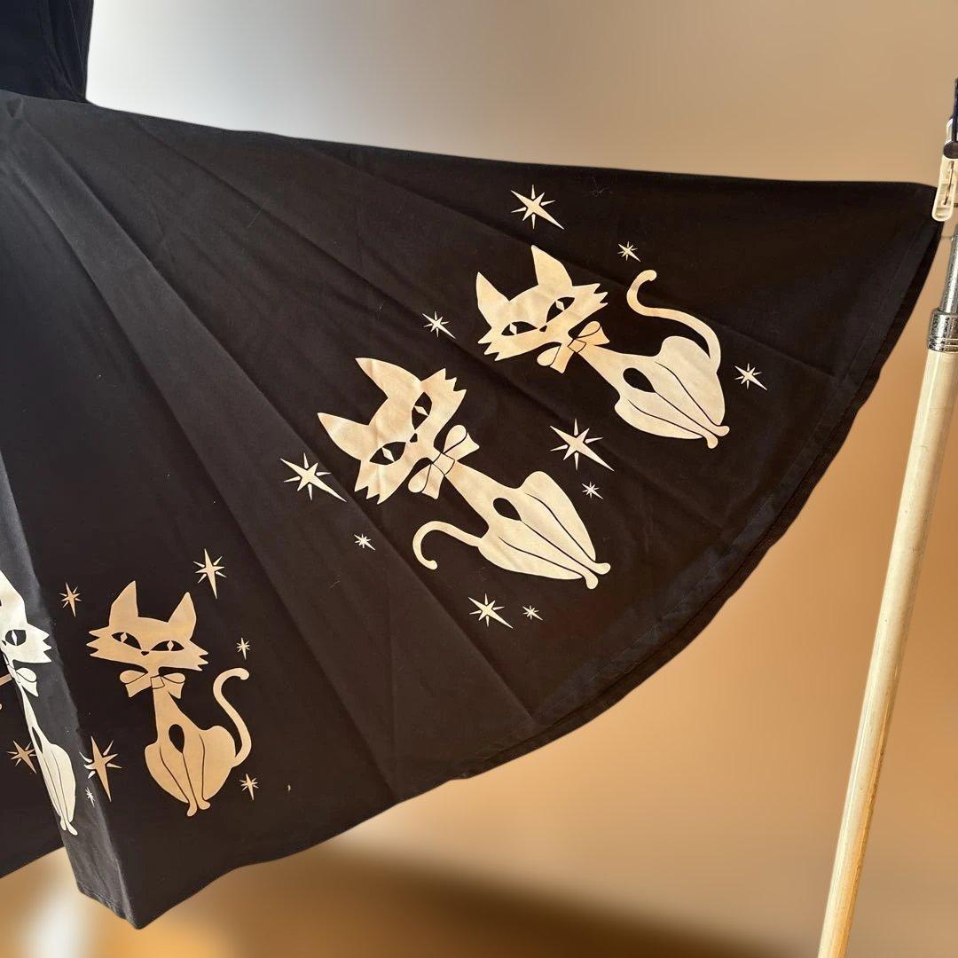 サーキュラーワンピースロカビリー全円ワンピース