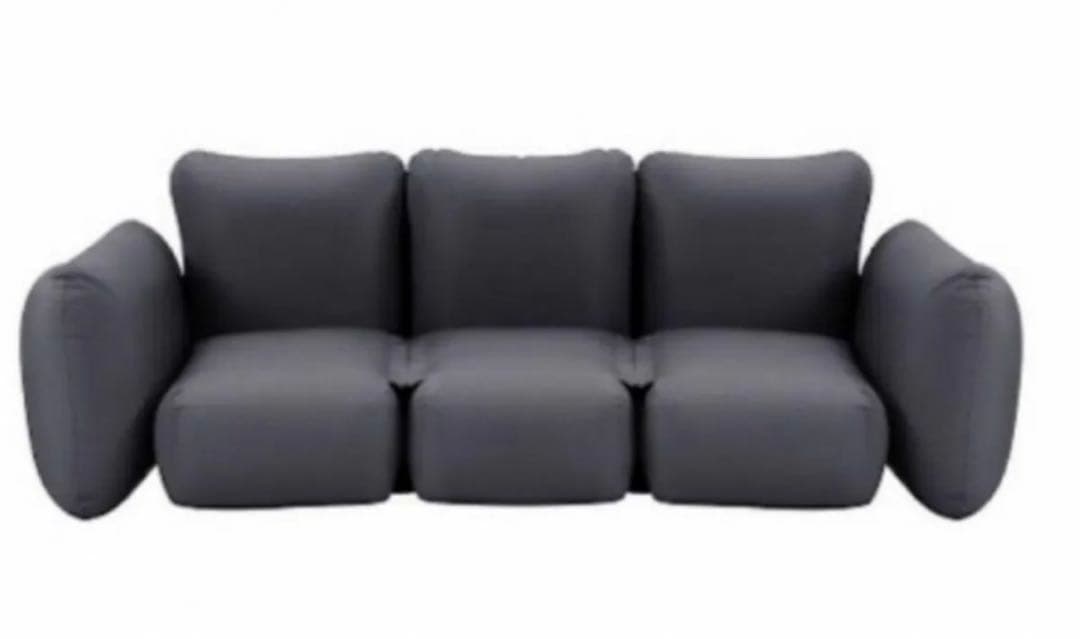 キングキャンプ　King Camp エアーソファー　エアソファー　ダークグレー