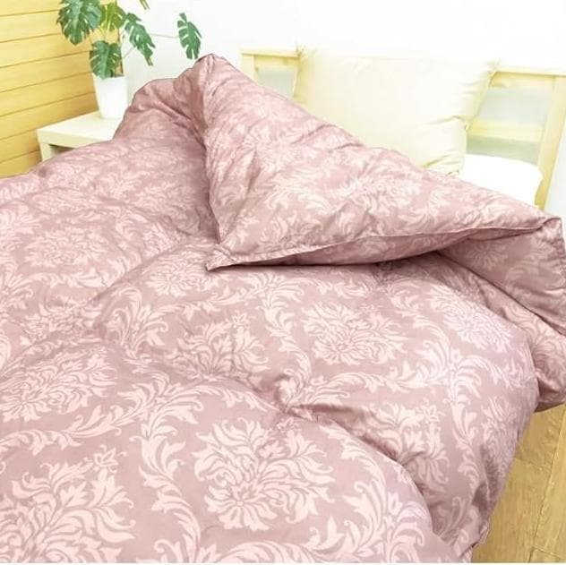 【新品】　西川　羽毛布団　シングル　ダウン85%　軽量　ピンク