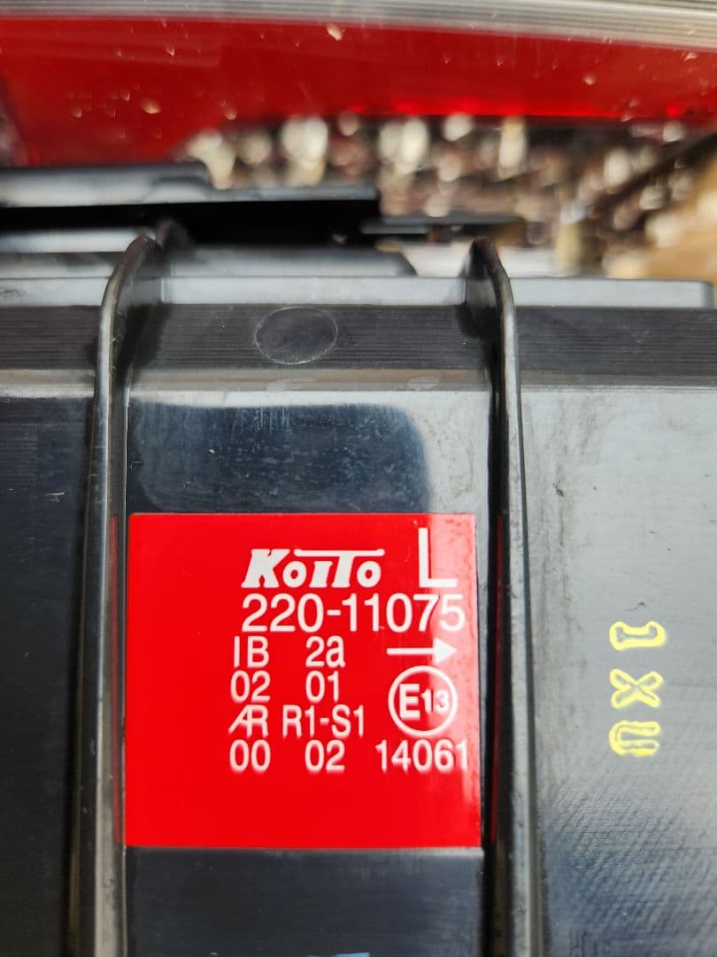 小糸☆テールランプ☆3連LED☆ノーマルターン