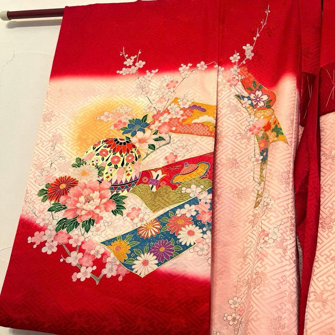 未使用品　女の子お祝着物　産着　七五三