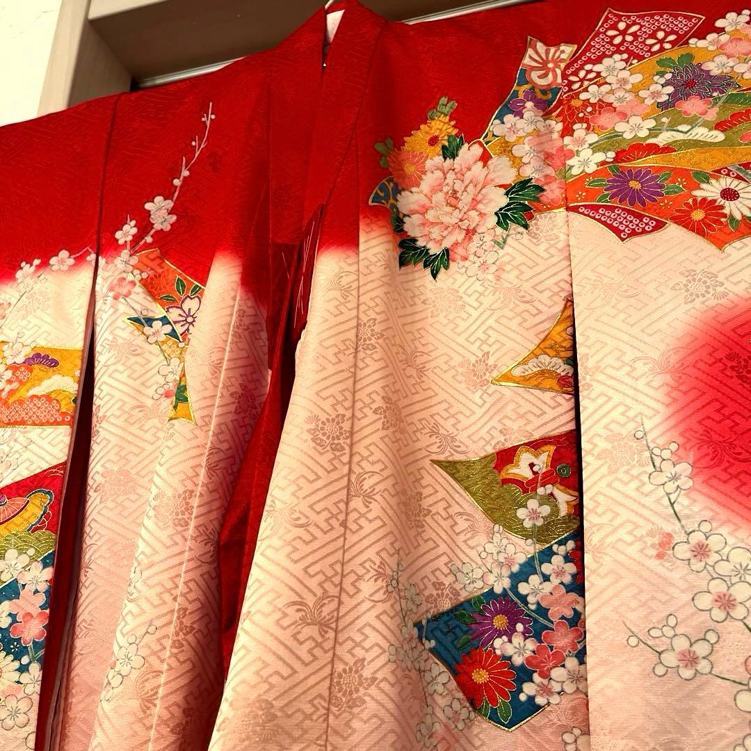 未使用品　女の子お祝着物　産着　七五三