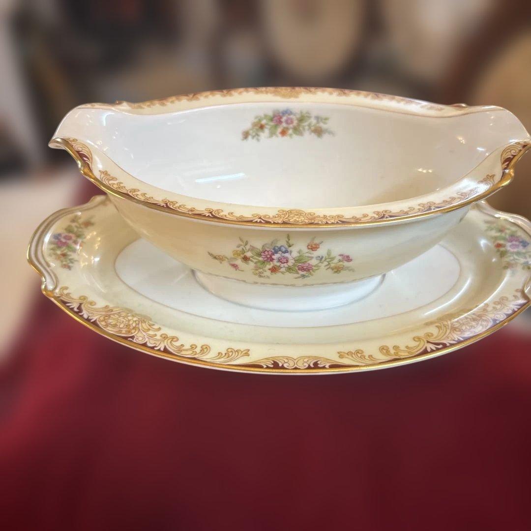 オールドノリタケ　グレビーボート