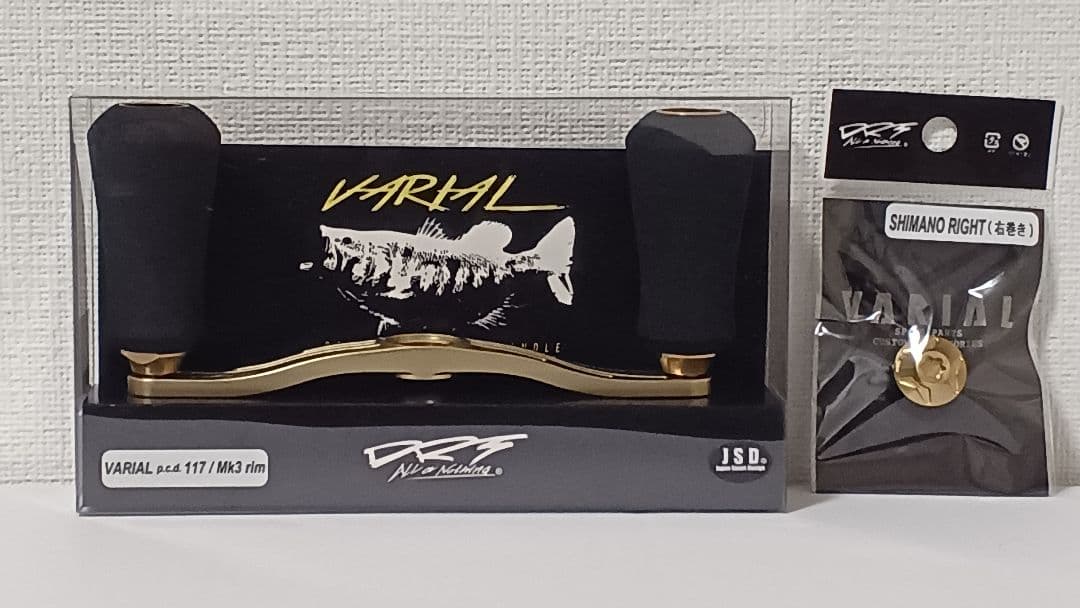 DRT VARIAL117 Mk-3 rim #GOLD センターナット付