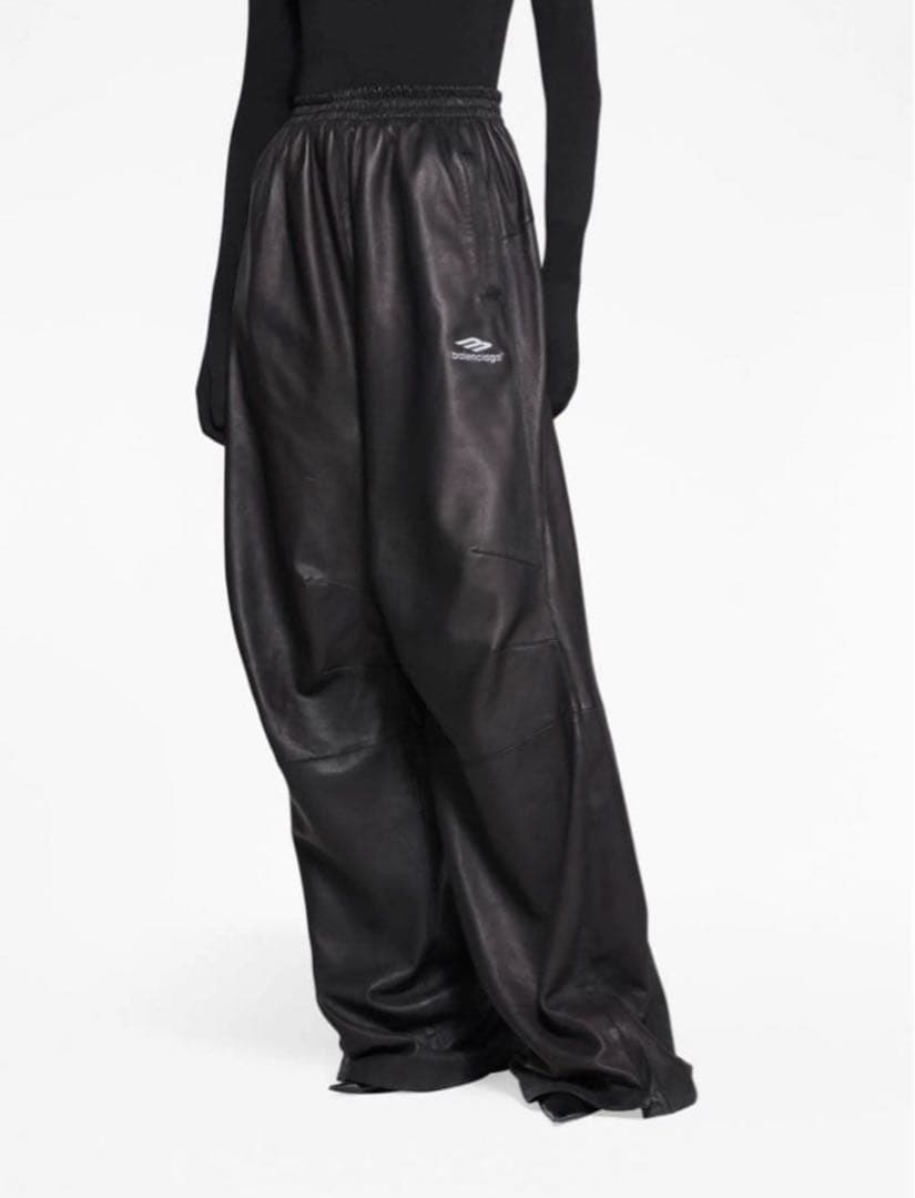 BALENCIAGA レザートラックパンツ