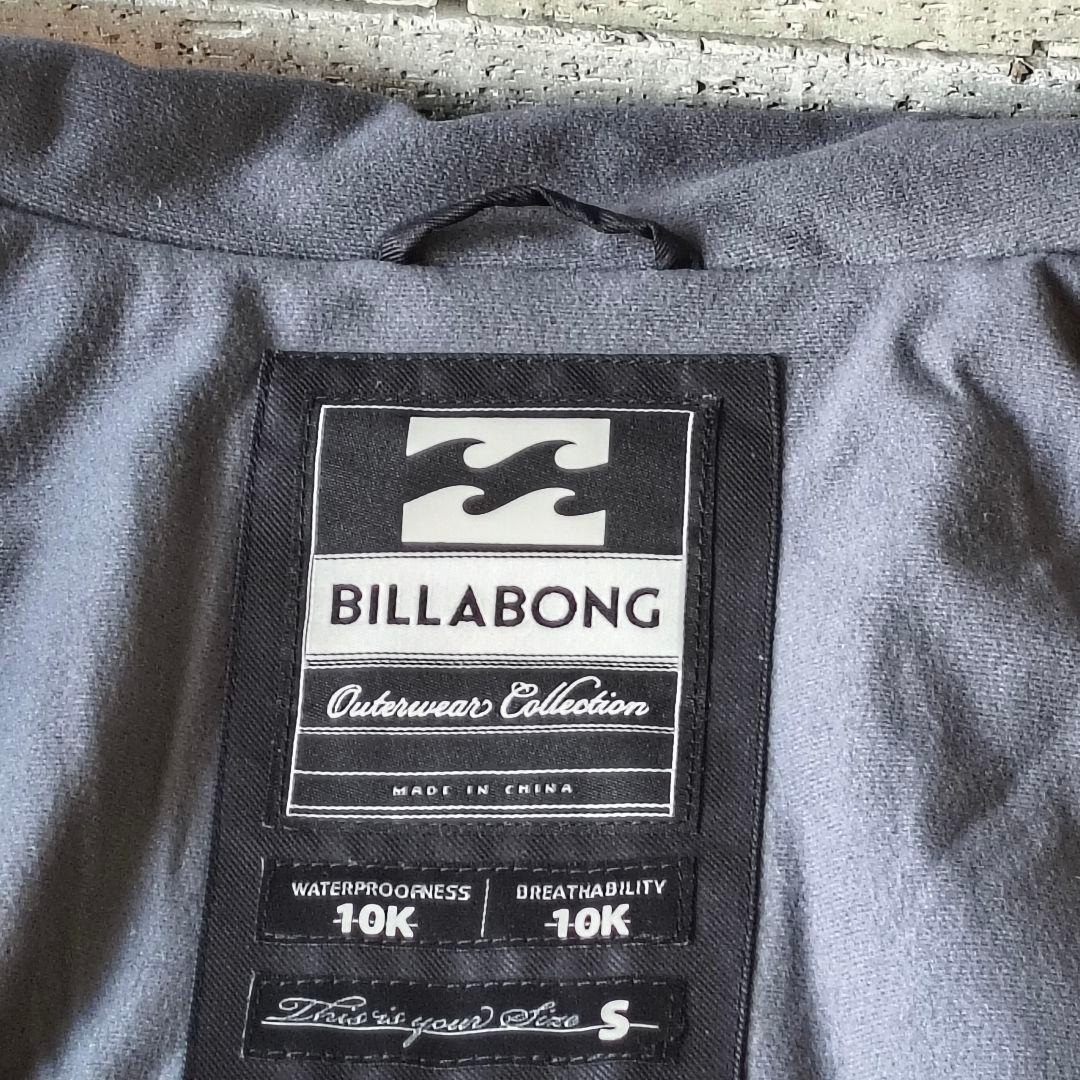 ♠【ビラボン】✨新品未使用　スノボードジャケット　スキー　黒×グレー　M