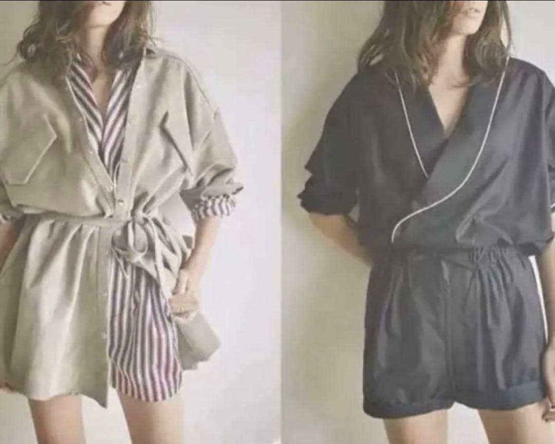 jonnlynx ジョンリンクス ジャンプスーツ オールインワン ストライプ