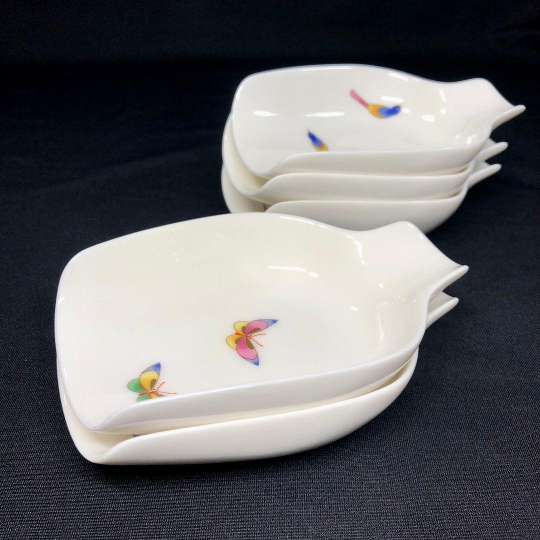 香蘭社 なかよし 小鉢 5客 レア ボウル 皿 プレート