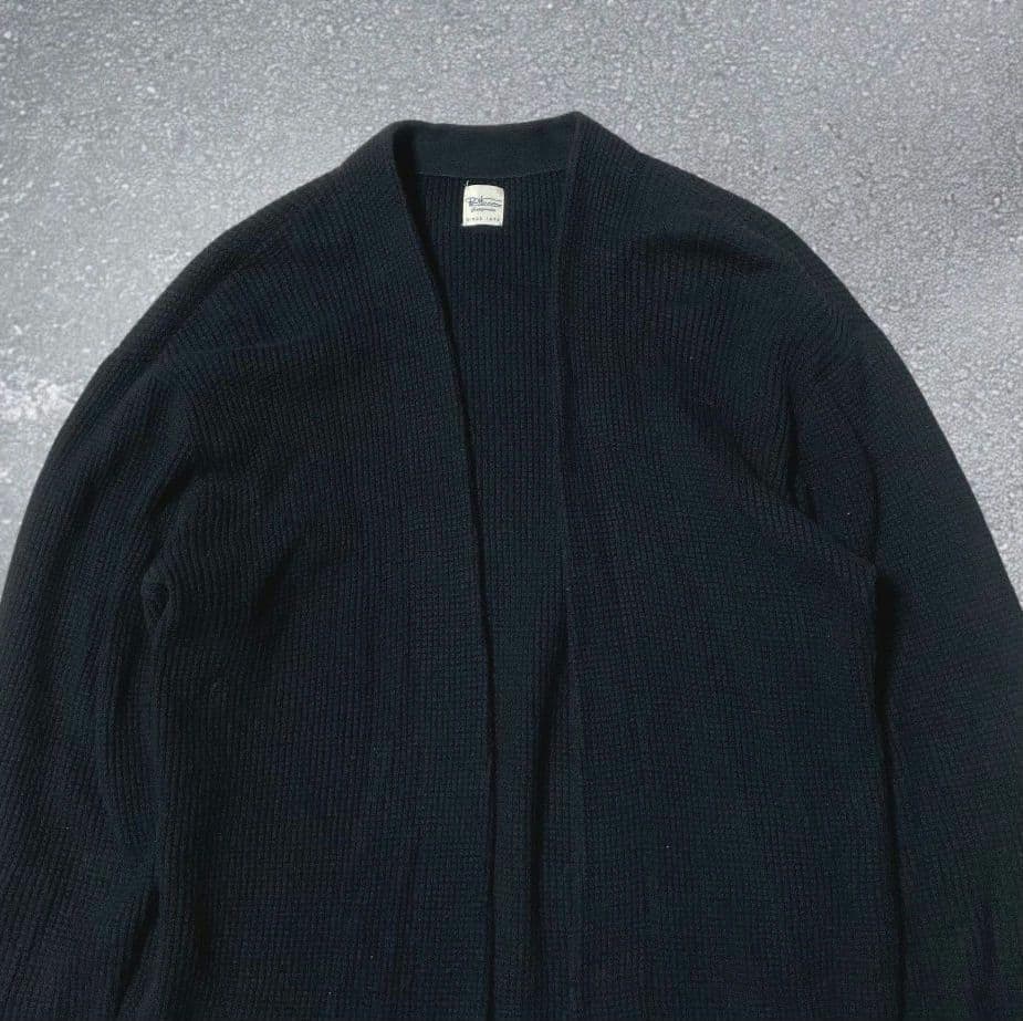 ロンハーマン カシミヤ混 ワッフル カーディガン Sサイズ　ブラック