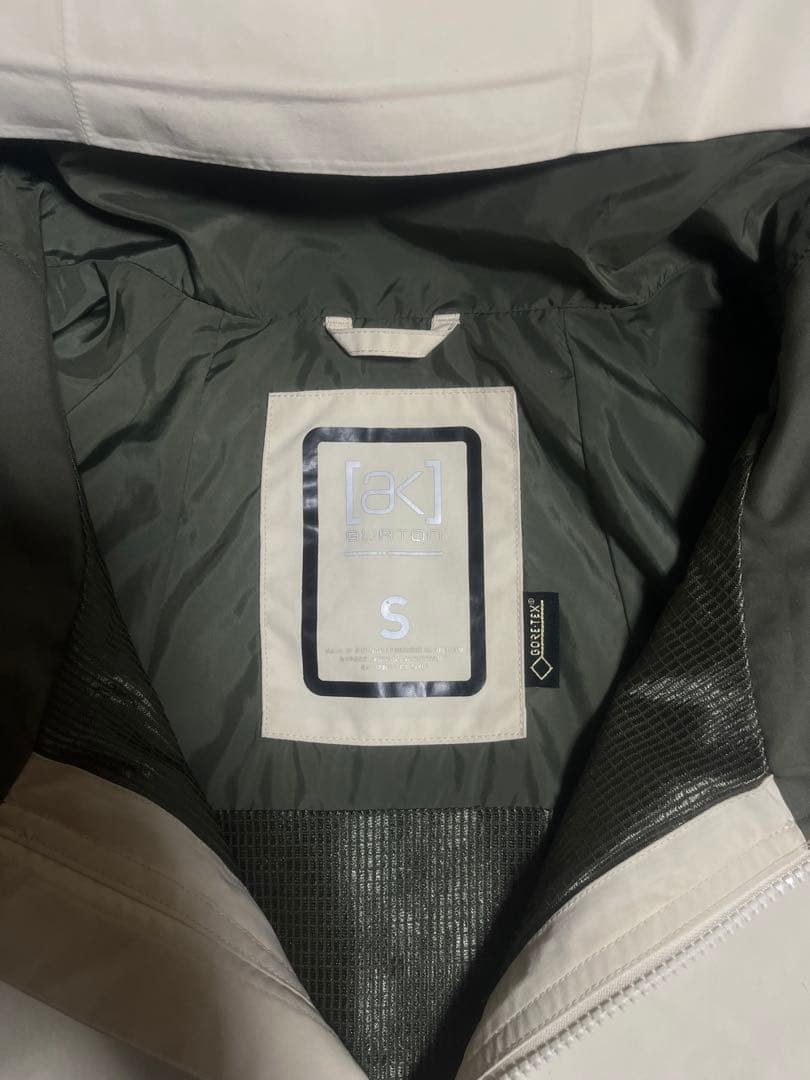 スノーボード burton ak gore-tex velocity anorak