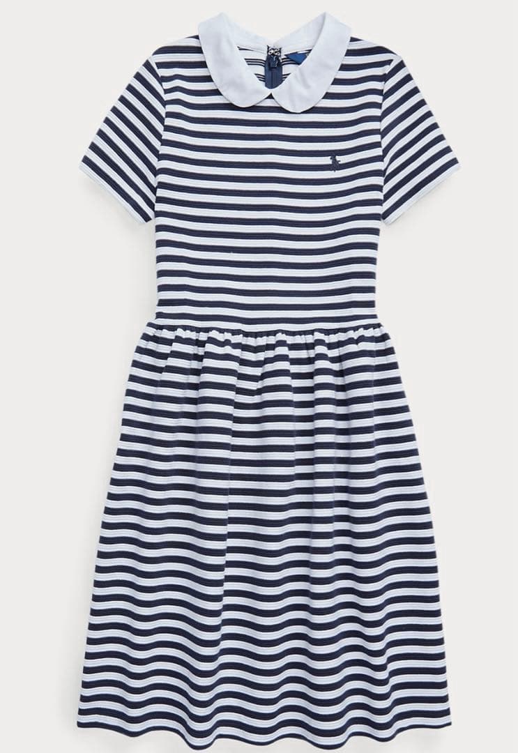 新品タグ付き ラルフローレン ボーダーワンピース 160 完売品