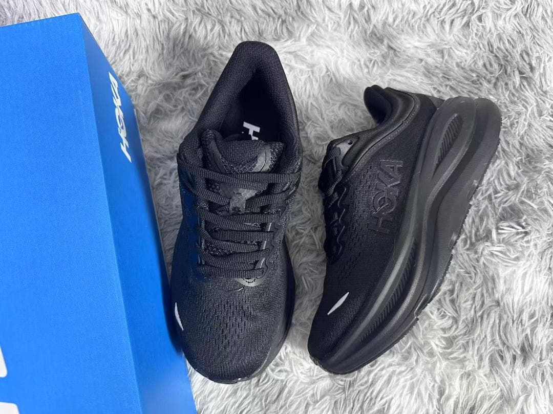 HOKA ONE ONE BONDI9 ボンダイ9 スニーカー ブラック24.5