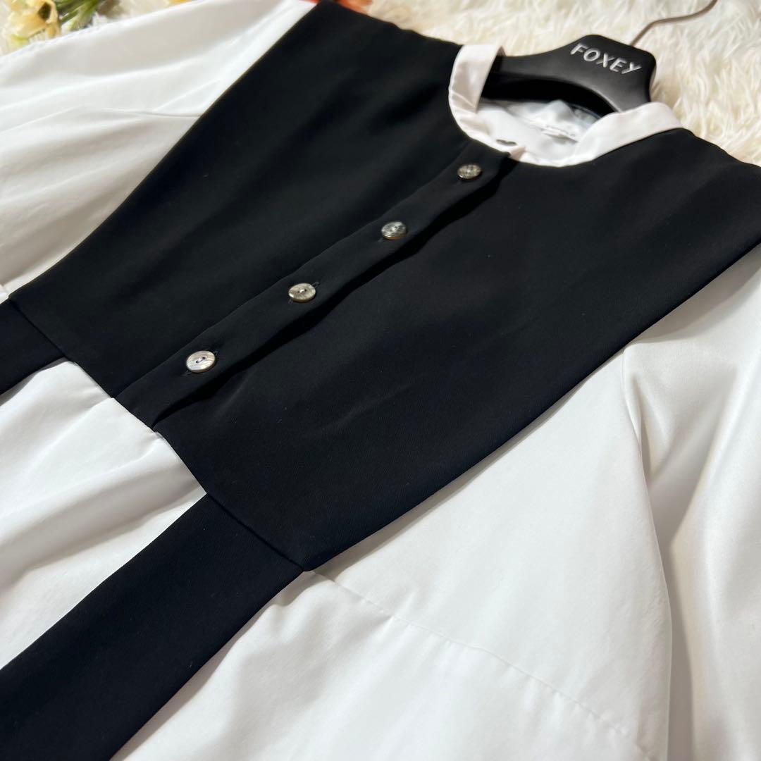 ENFOLD エンフォルド VEST LAYERED TOPS