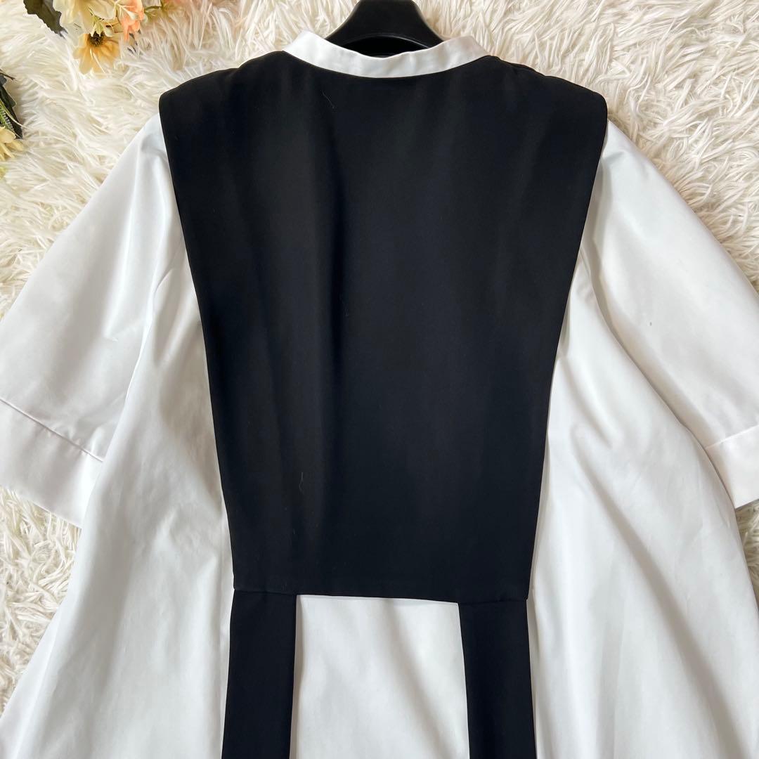 ENFOLD エンフォルド VEST LAYERED TOPS