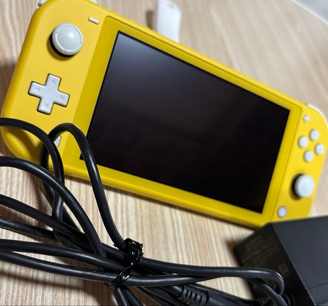 初期化済み　美品　Nintendo switch light 充電器付き