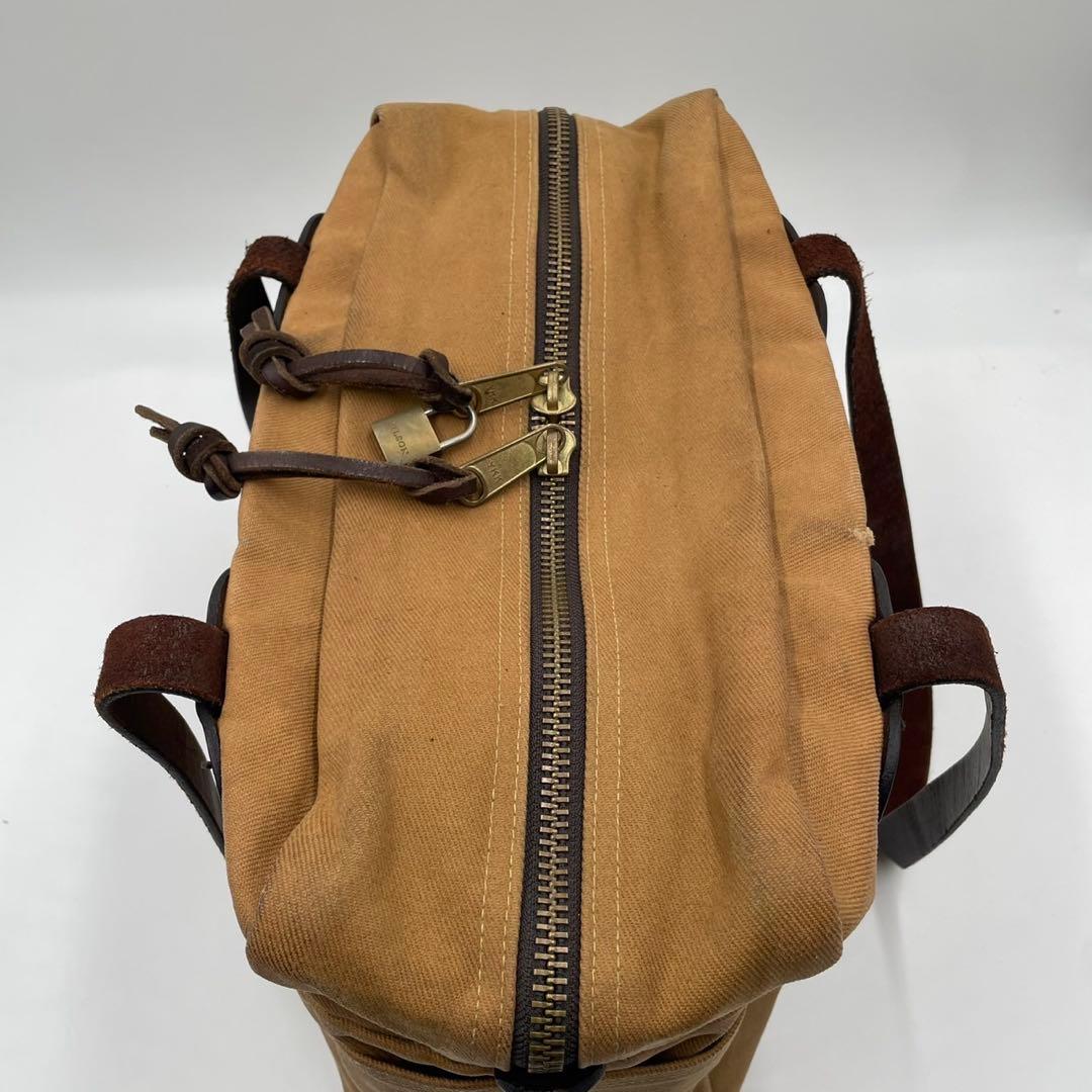 フィルソン トートバッグ キャンバス 肩掛け A4収納 ベージュ