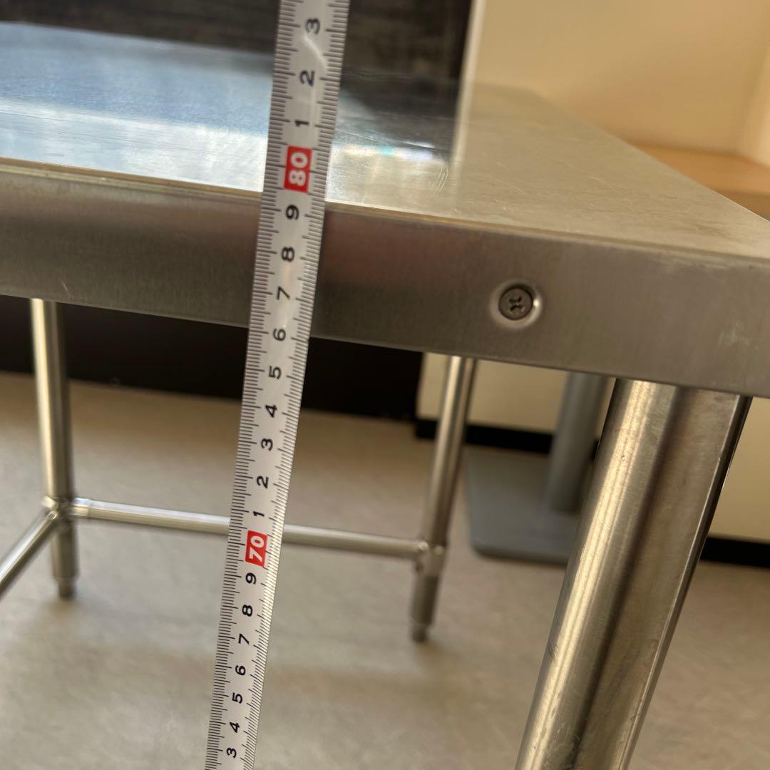 ステンレス作業台　業務用　店舗用品　厨房　台　棚　厨房用品