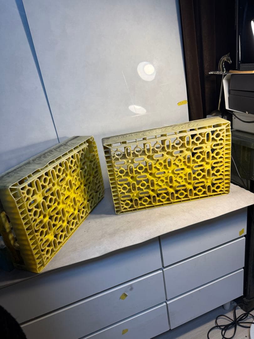 ヴィンテージ Coca-Cola 業務用ボトルケース 2個セット　当時物　70s