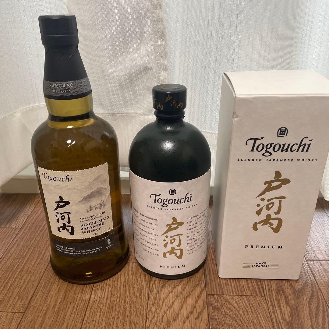 Togouchi シングルモルト & ブレンデッドウイスキー　飲み比べ2本セット