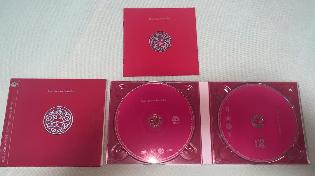 King Crimson キング・クリムゾン 40周年記念盤CD＋DVD 7作