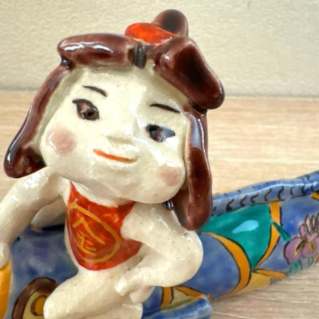 最終値下げ‼️九谷焼　鯉のぼりと金太郎