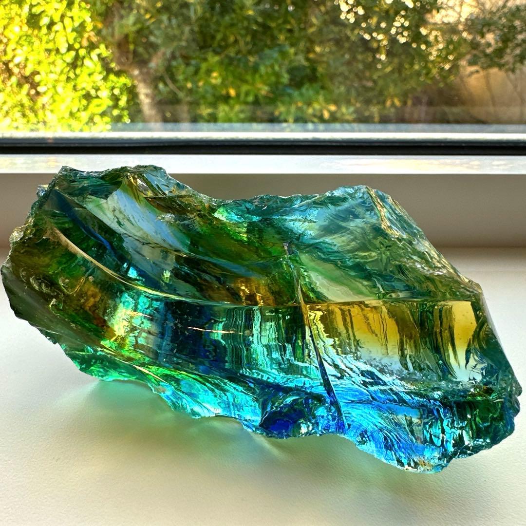 アンダラクリスタル　シエラネバダ　308.9g マルチカラー　エメラルド　ブル