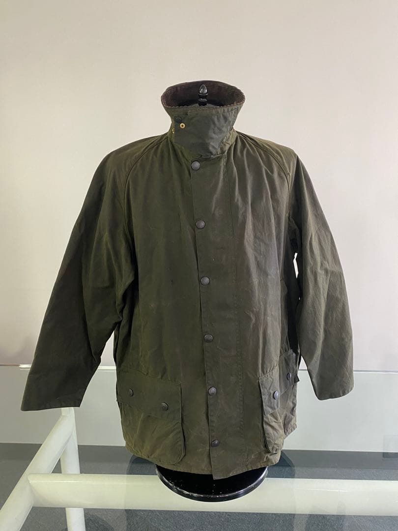 Barbour バブアー Beaufort グリーン コーデュロイ襟 ジャケット