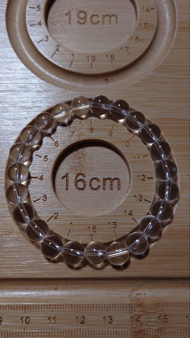 マニハール産水晶ブレスレット