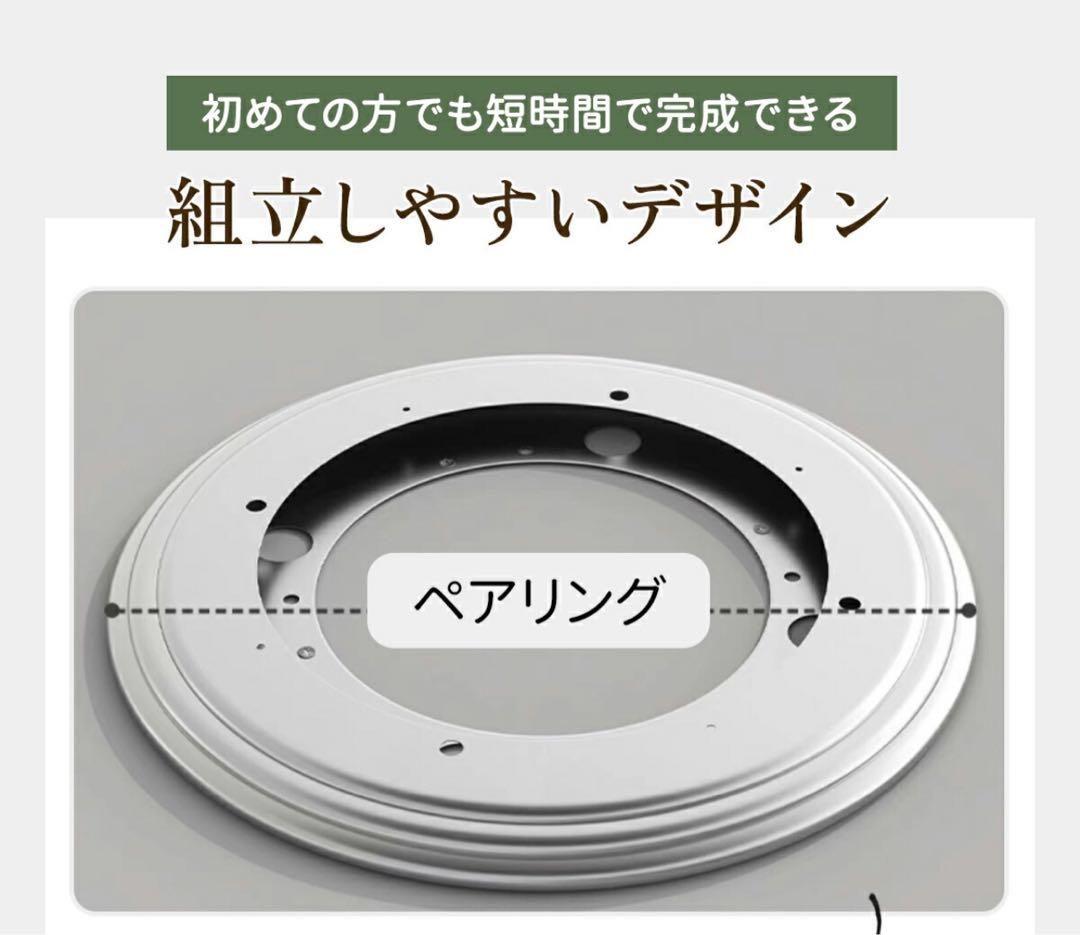本棚 (回転式本棚) 絵本棚 木製 回転 天然木 3段 4段 ５段C58