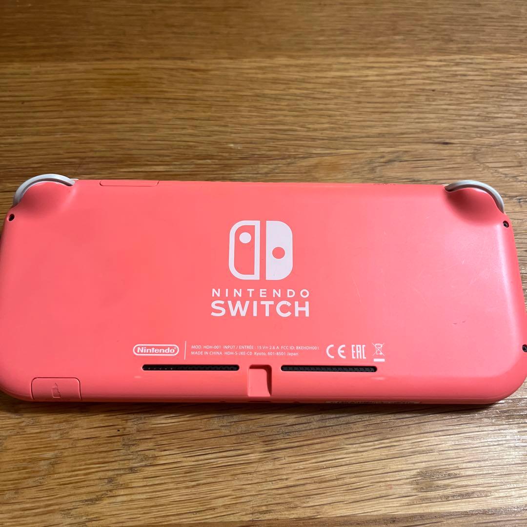 Nintendo Switch Lite コーラルピンク 本体 充電器