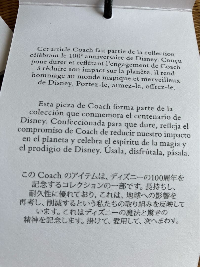 COACH コレクティブル バッグ チャーム ミッキー 花柄