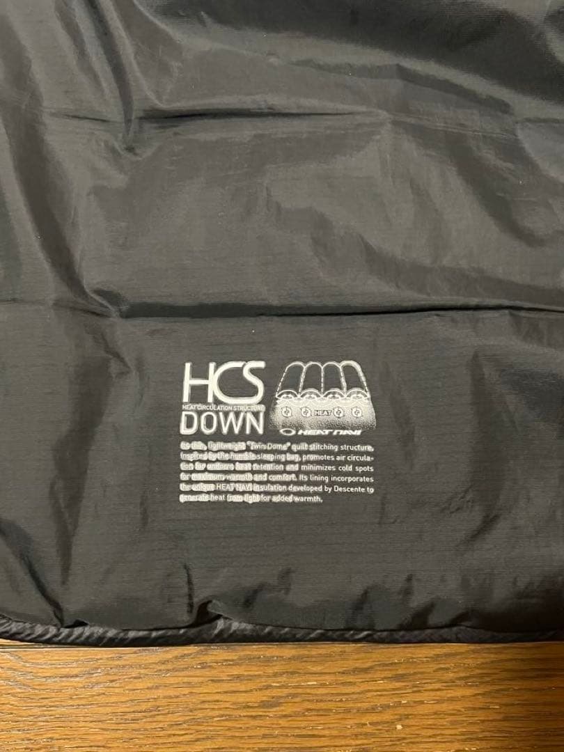 豆腐メンタルさん専用　デサント オルテライン　ダウンベスト　ブラック　M