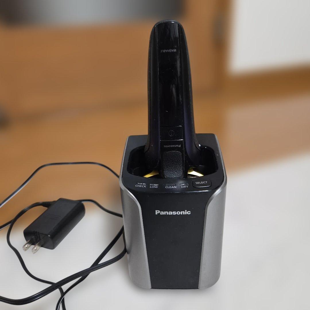 Panasonic メンズ電気シェーバー 充電・クリーニング機能付き
