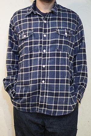 POST OVERALLS THE NAVY CUT2 サイズXL