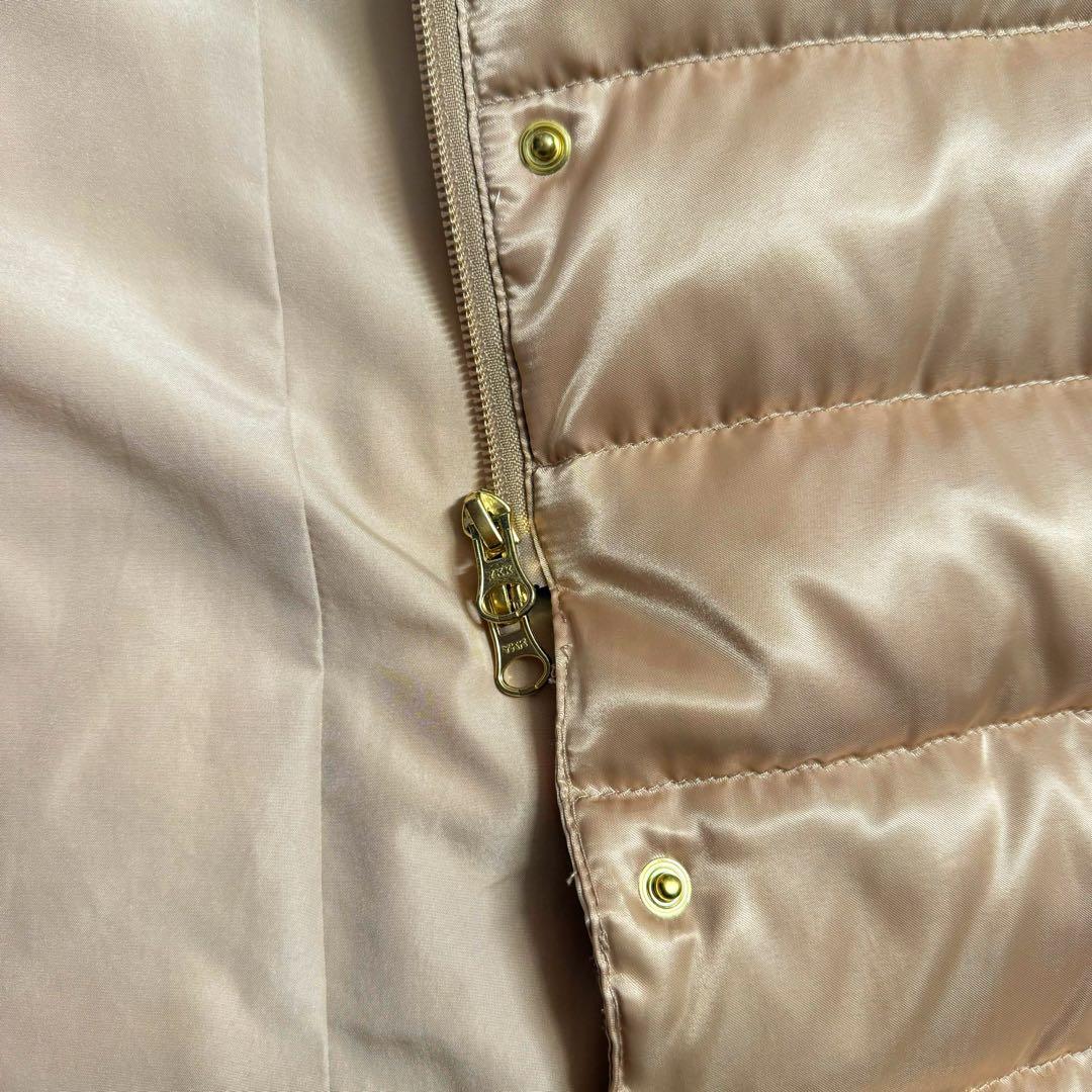 美品♪ XL・LL ルイルエブティック 金ジップ金ボタン ダウンコート