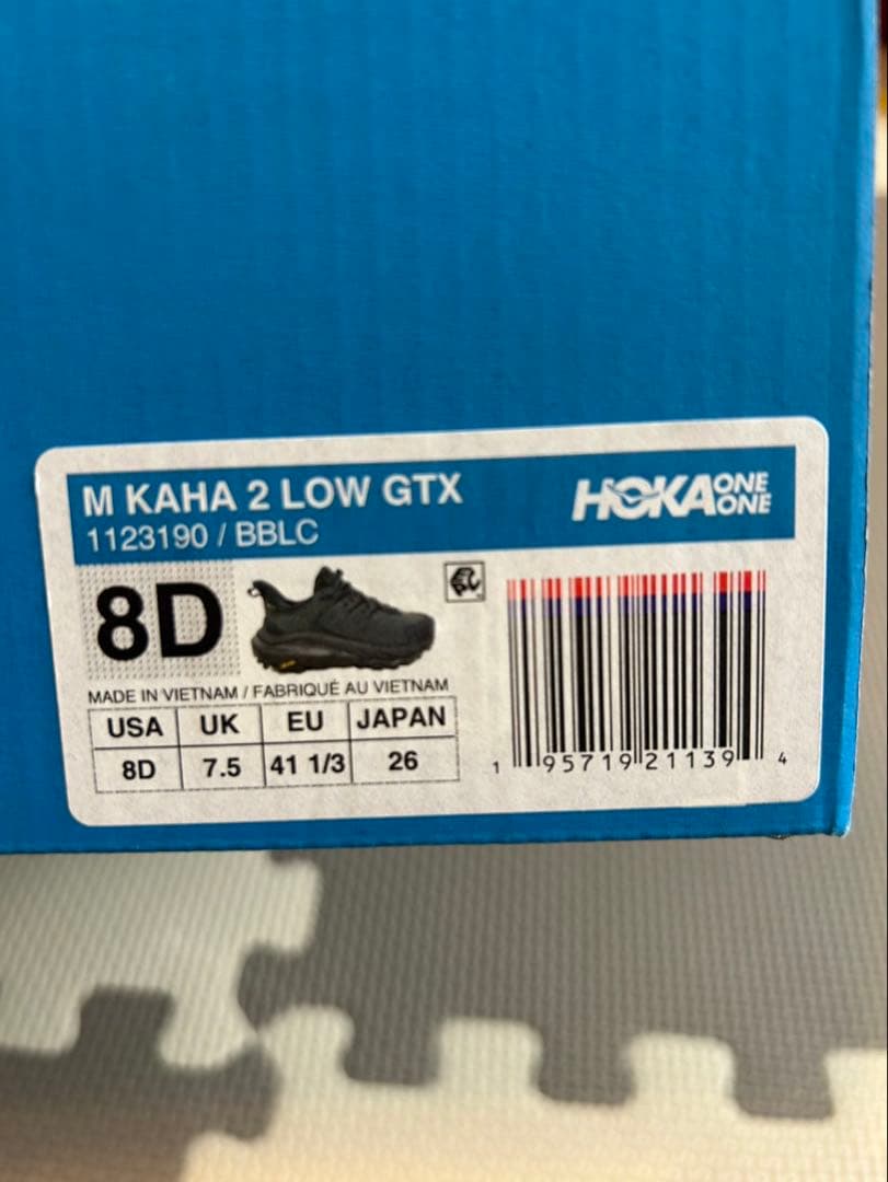 ホカ　KAHA 2 LOW GTX 26 8D