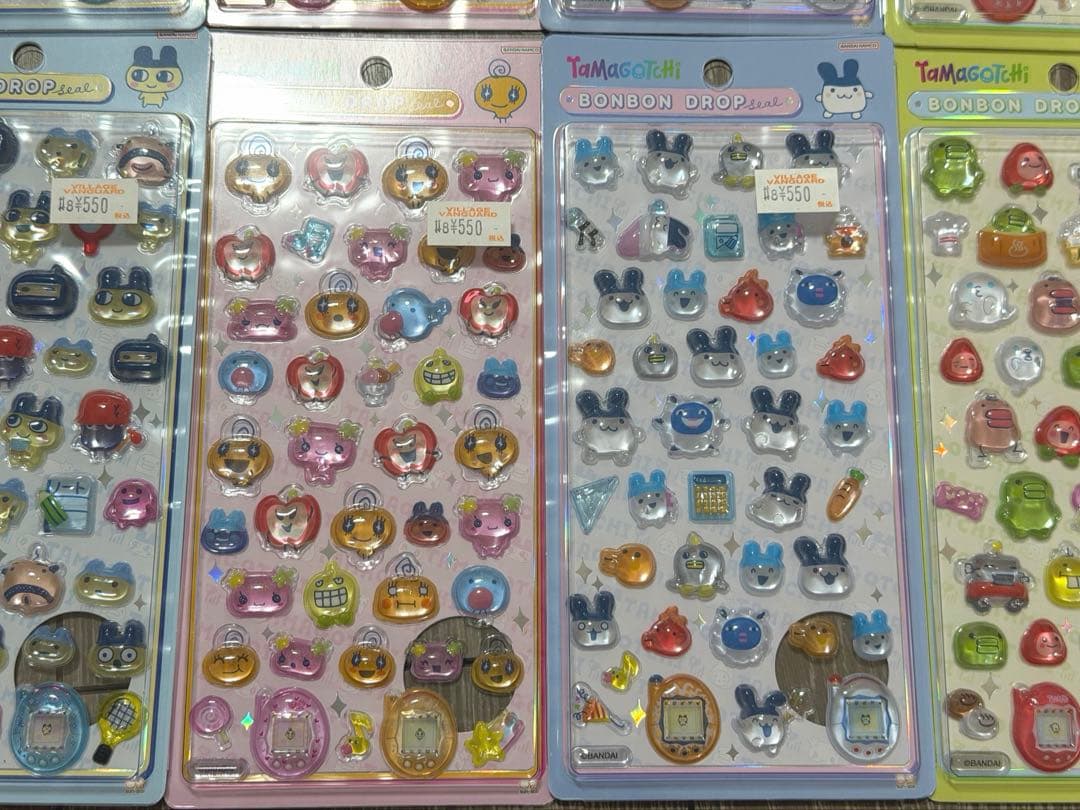 【正規品】ボンボンドロップシール　たまごっち　8枚