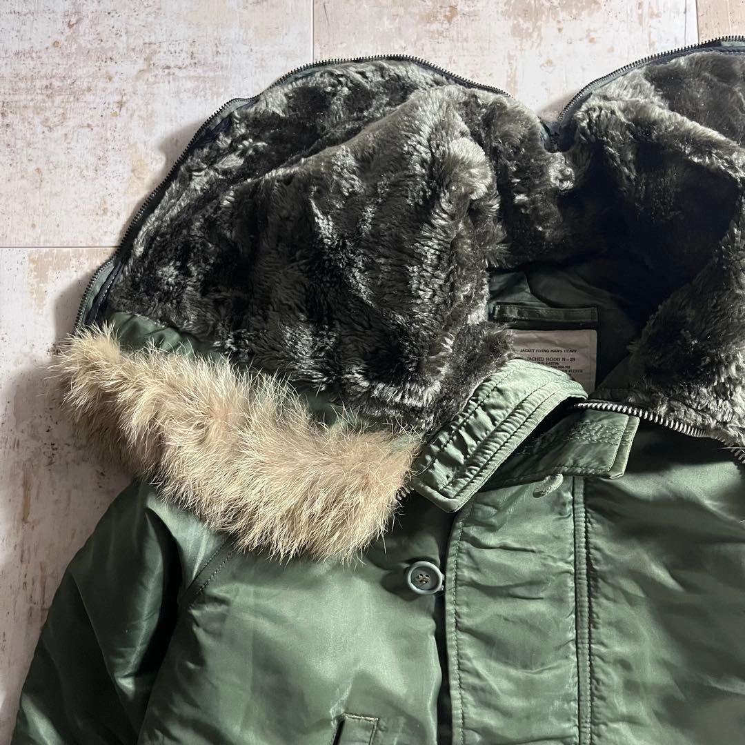 80s SPIEWAK y2k アメリカ製 N2-B 短丈 フライト ブルソン