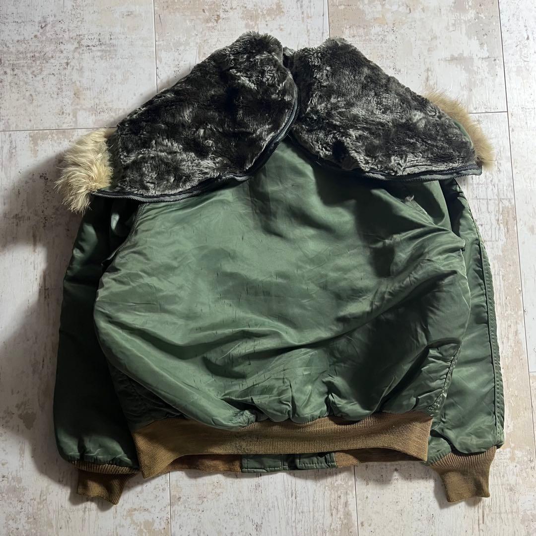 80s SPIEWAK y2k アメリカ製 N2-B 短丈 フライト ブルソン