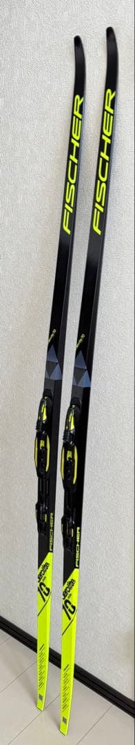 FISCHER クラスカントリー スキー ビンディング ブラック/イエロー